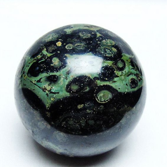マラカイト 丸玉 65mm [T350-1404]