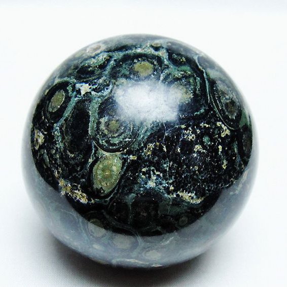 マラカイト 丸玉 69mm [T350-1416]