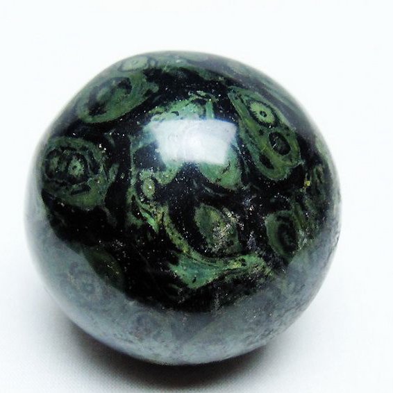 マラカイト 丸玉 59mm [T350-1423]