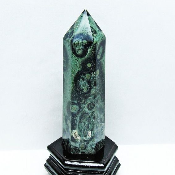 マラカイト 六角柱[T350-1474]