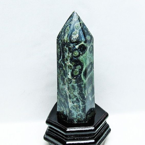 マラカイト 六角柱[T350-1479]