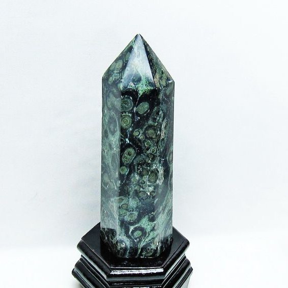 マラカイト 六角柱[T350-1483]