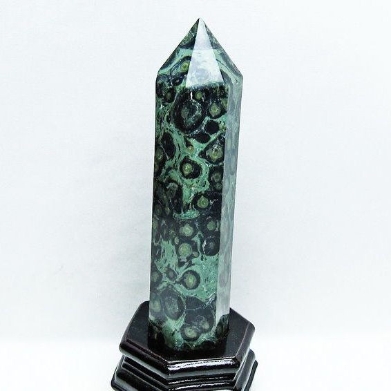 マラカイト 六角柱[T350-1486]