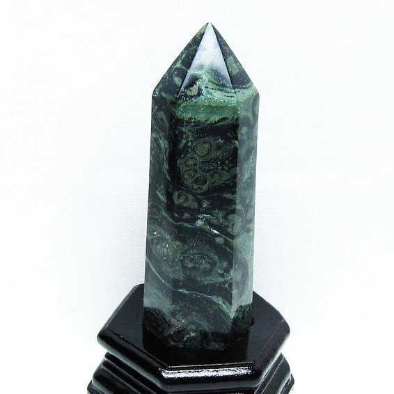 マラカイト 六角柱[T350-1592]