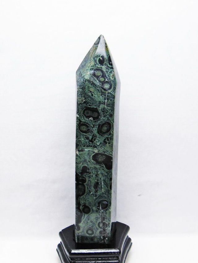 1.5Kg マラカイト 六角柱[T350-1623]