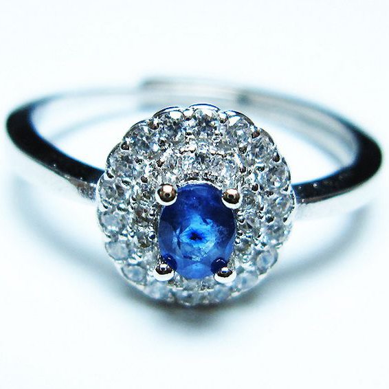 サファイア 指輪 (19号) [t351-1308]