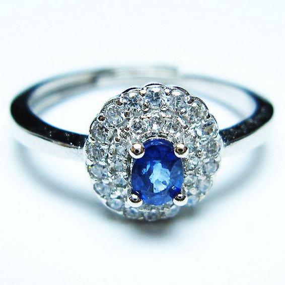 サファイア 指輪 (18号) [t351-1361]