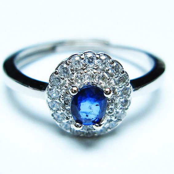 サファイア 指輪 (17号) [t351-1373]