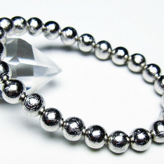 お客ページサイズ調整 ギベオン(メテオライト隕石)8mm 三色