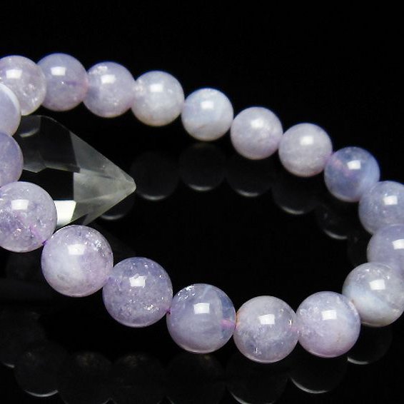 スコロライト（ラベンダークォーツ） ブレスレット 11mm [t352-1669]