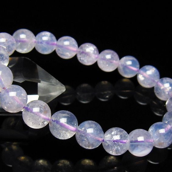スコロライト（ラベンダークォーツ） ブレスレット 10mm [t352-1682]