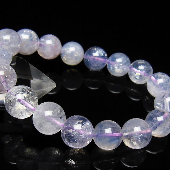 スコロライト（ラベンダークォーツ） ブレスレット 12mm [t352-1693]