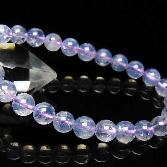 スコロライト（ラベンダークォーツ） ブレスレット 8mm [t352-1718]