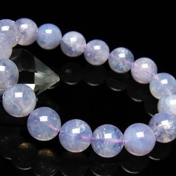 スコロライト（ラベンダークォーツ） ブレスレット 13mm [t352-1732]