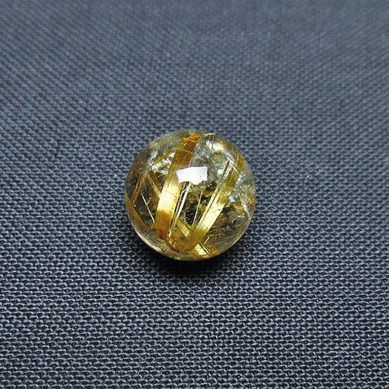 gvn758]ゴールドタイチンルチル10mm　超品位 式神封入☯ 式神封入☯ゴールドタイチンルチル [gvn758]10mm 超品位 - メルカリ