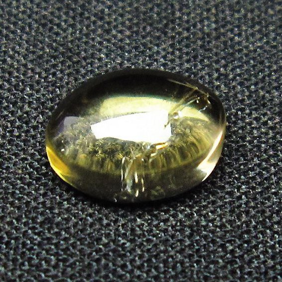 シトリン水晶 ルース[T358-1648]