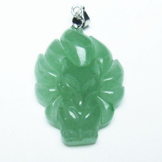 インド翡翠   ペンダント [T364-1014]