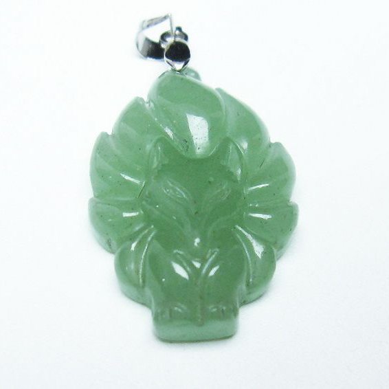 インド翡翠   ペンダント [T364-1019]