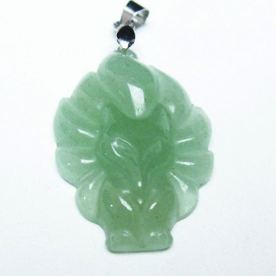 インド翡翠   ペンダント [T364-1023]