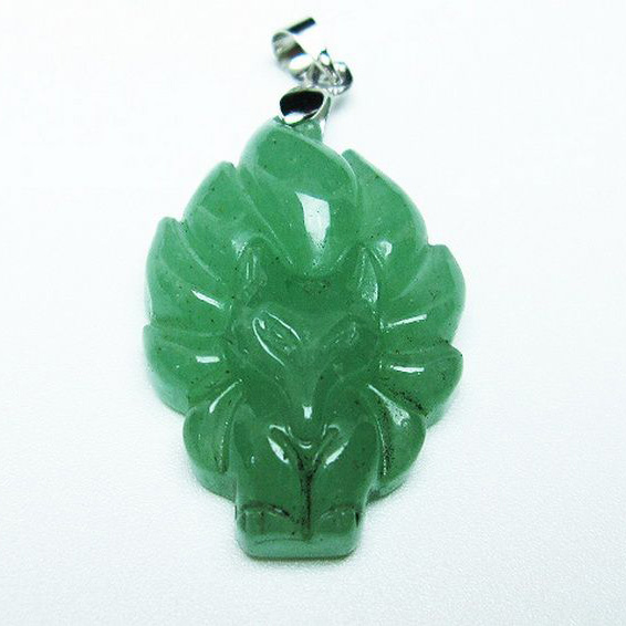 インド翡翠   ペンダント [T364-742]