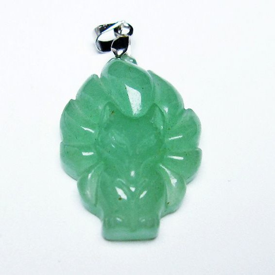インド翡翠   ペンダント [T364-915]