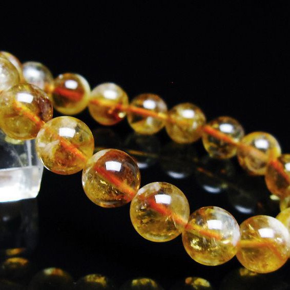 ⭐︎美麗⭐︎非加熱⭐︎レインボーシトリンブレスレット⭐︎ ⭐︎美麗⭐︎非加熱⭐︎レインボーシトリンブレスレット⭐︎ 316L