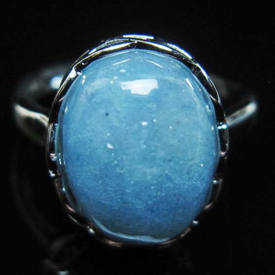 アクアマリン 指輪 (14号)[T367-6288]