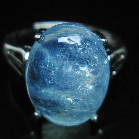 アクアマリン 指輪 (13号)[T367-6511]