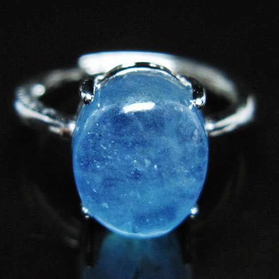 アクアマリン 指輪 (15号)[T367-7022]