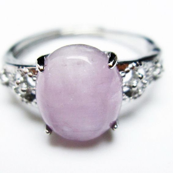 クンツァイト 指輪 (14号)[T368-10798]