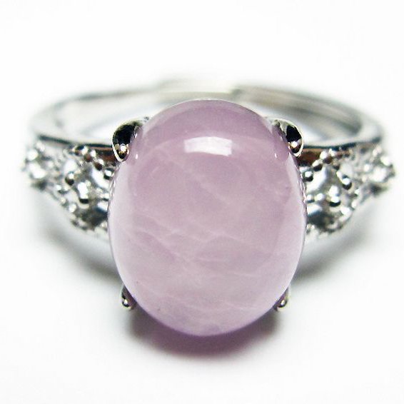 クンツァイト 指輪 (14号) [t368-10892]