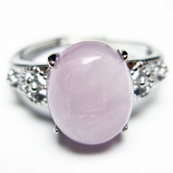 クンツァイト 指輪 (14号) [t368-10912]