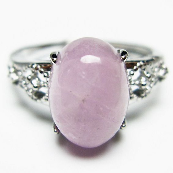 クンツァイト 指輪 (14号) [t368-10917]