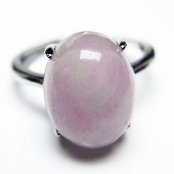 せつ　指輪　水晶 クンツァイト 指輪 (16号) [t368-10939]