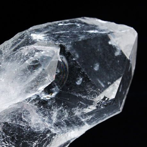 レムリアンシード水晶 原石 ミナスジェライス州コリント産 ※証明書付き[T370-4018]