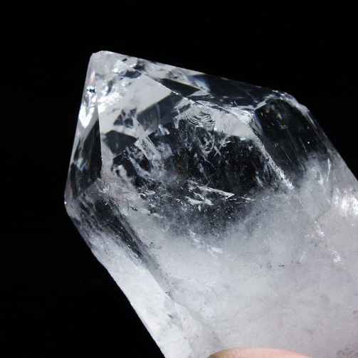 レムリアンシード水晶 原石 ミナスジェライス州コリント産 ※証明書付き[T370-4026]