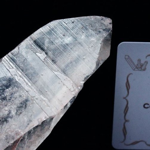 レムリアンシード水晶 原石 ミナスジェライス州コリント産 ※証明書付き[T370-4105]