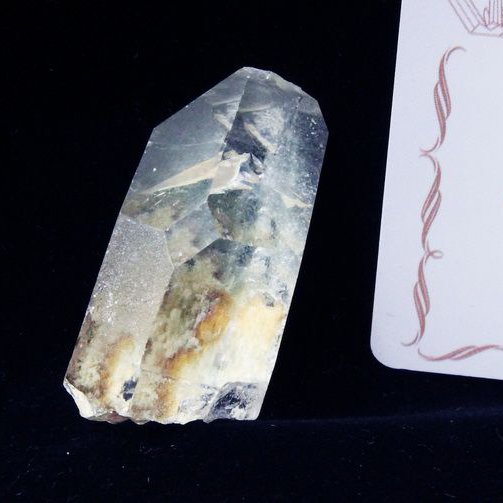 レムリアンシード ガーデン水晶 原石 ミナスジェライス州コリント産 ※証明書付き[T370-4277]