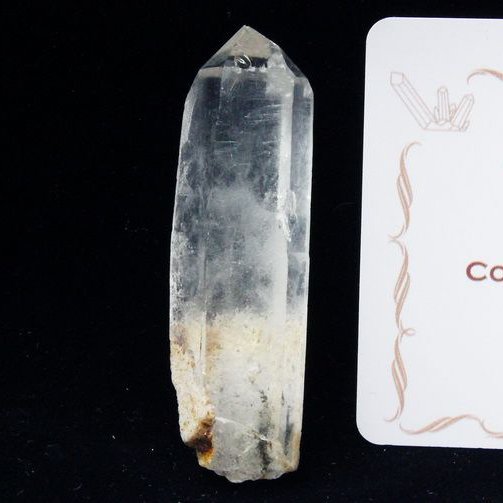 レムリアンシード ガーデン水晶 原石 ミナスジェライス州コリント産 ※証明書付き[T370-4279]