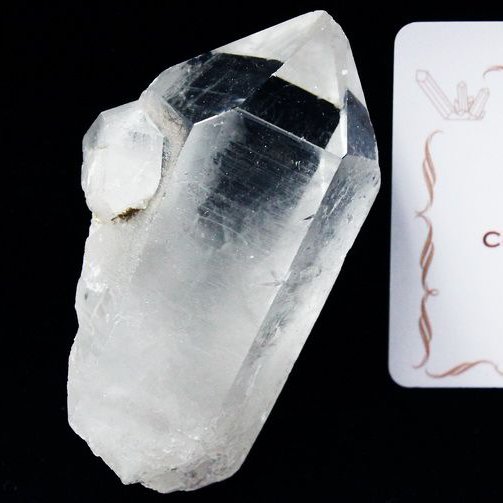 レムリアンシード 水晶 原石 セルフヒールド ミナスジェライス州コリント産 ※証明書付き[T370-4346]