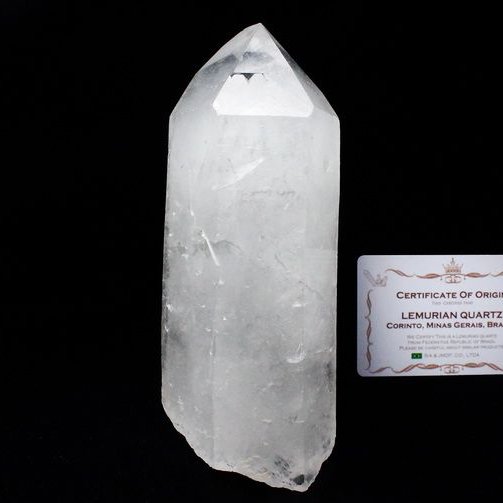 1Kg レムリアンシード水晶 原石 ミナスジェライス州コリント産 ※証明書付き[T370-4360]