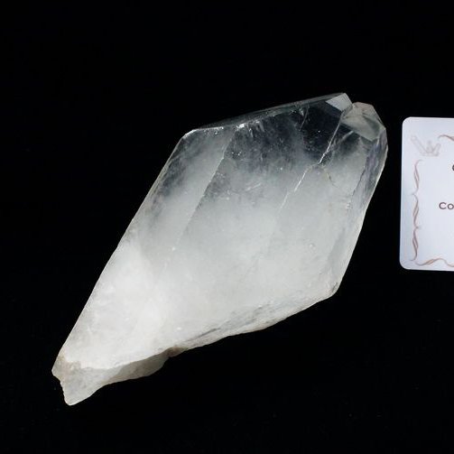 レムリアンシード カテドラルライブラリー 水晶 原石 ミナスジェライス州コリント産 ※証明書付き[T370-4390]