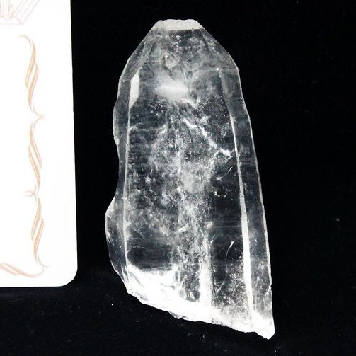 レムリアンシード水晶 原石 ミナスジェライス州コリント産 ※証明書付き[T370-4425]