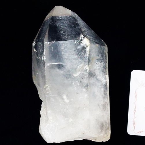 レムリアンシード水晶 原石 ミナスジェライス州コリント産 ※証明書付き[T370-4621]