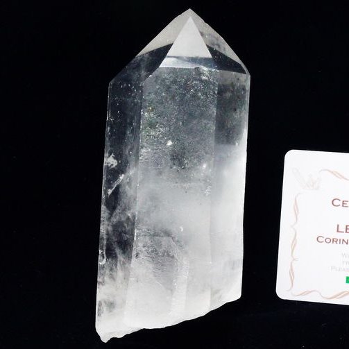 レムリアンシード ガーデン水晶 原石 ミナスジェライス州コリント産 ※証明書付き[T370-4644]