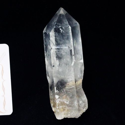 レムリアンシード ガーデン水晶 原石 ミナスジェライス州コリント産 ※証明書付き[T370-4650]