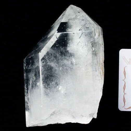 レムリアンシード水晶 原石 ミナスジェライス州コリント産 ※証明書付き[T370-4733]