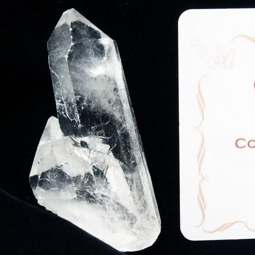 レムリアンシード 水晶 原石 セルフヒールド ミナスジェライス州コリント産 ※証明書付き[T370-4882]