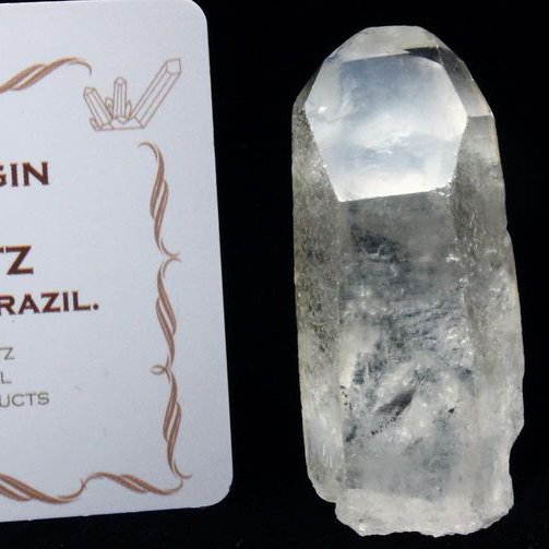 レムリアンシード クォーツインクォーツ 原石 ミナスジェライス州コリント産 ※証明書付き[T370-4901]