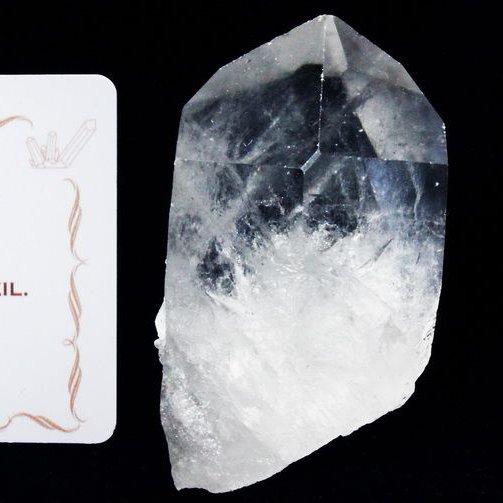 レムリアンシード水晶 原石 ミナスジェライス州コリント産 ※証明書付き[T370-4943]